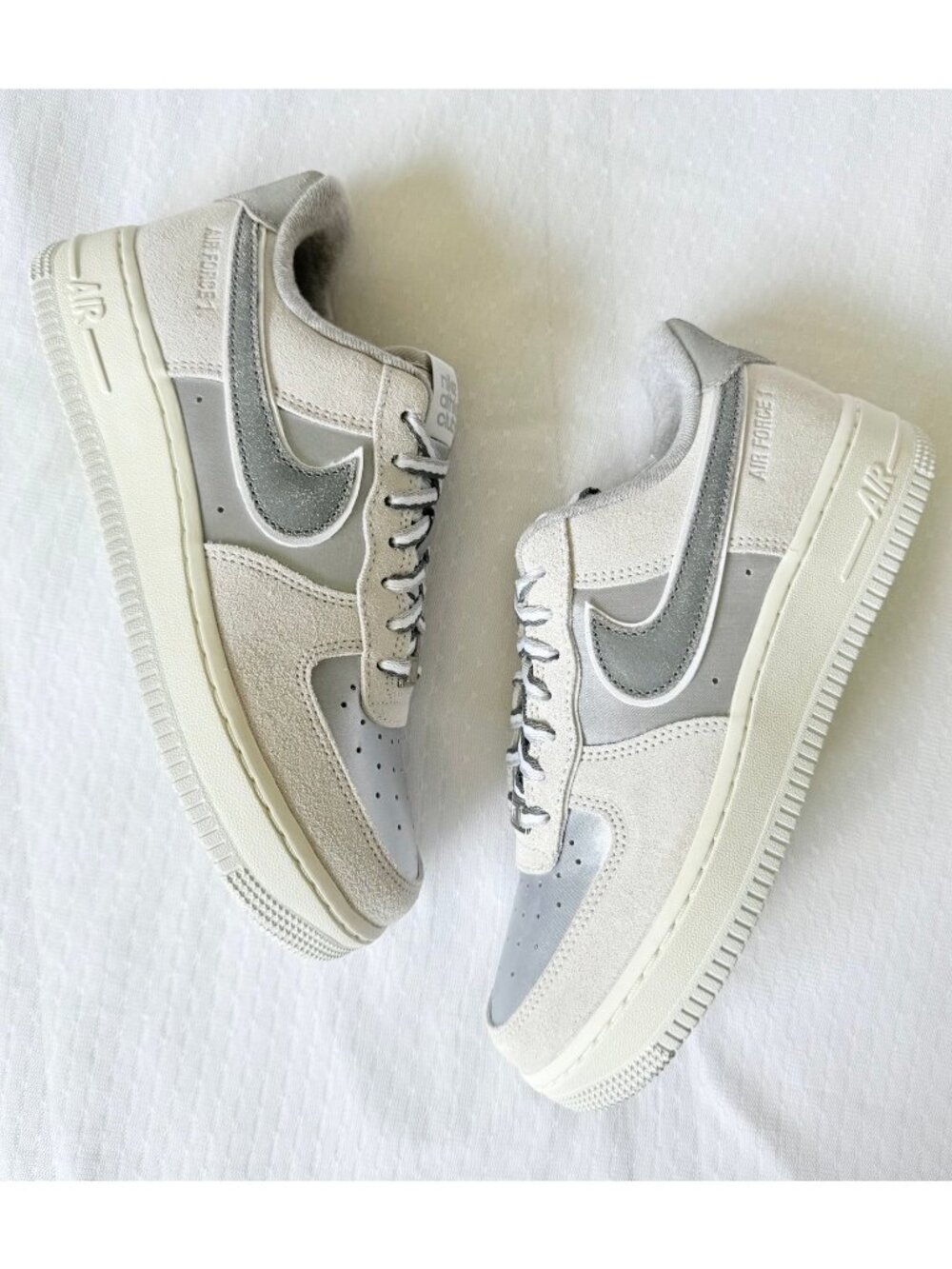 7 Women’s Nike Air Force 1 07 LX AF1 Athletic Club Grey Casual Shoes DQ5079-001